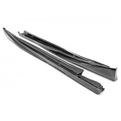 OEM-style carbon fiber side skirts for 2014-up Lexus IS250 IS350